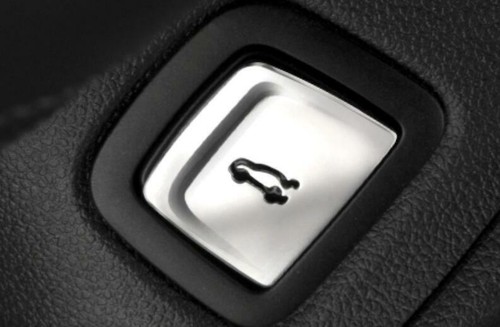 For Cadillac CT5 2020-2022 Silver Tailgate Rear Door Switch Button Cover Trim - Picture 3 of 5