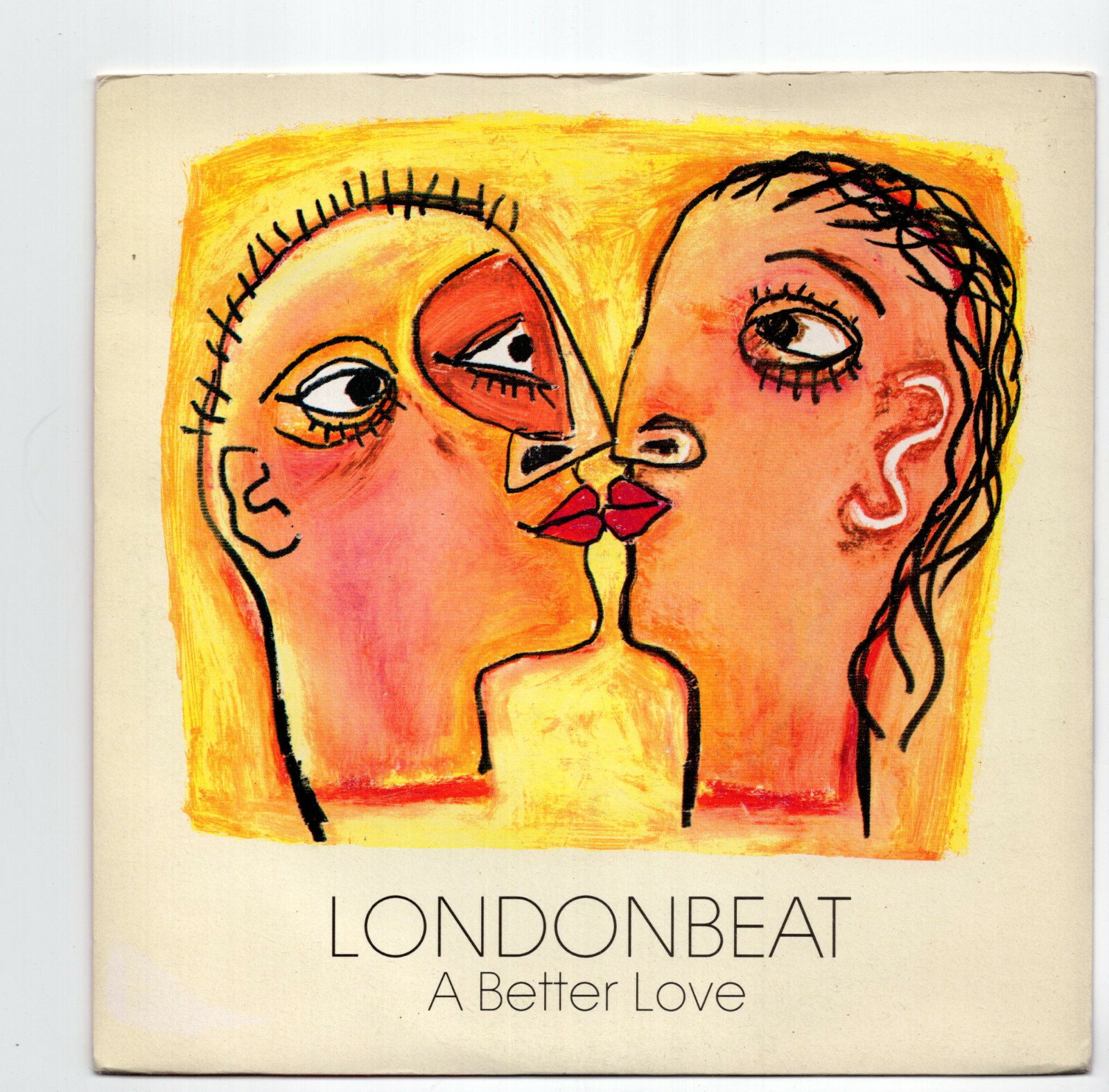 (T858) London Beat, A Better Love - 1990 - 7 inch vinyl