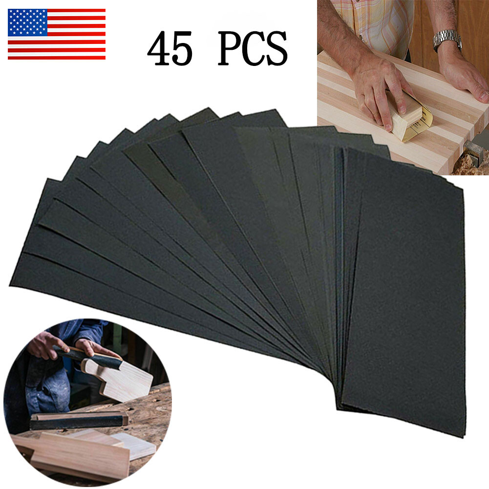 Wet Dry Sandpaper 120 600 800 1000 1500 2000 2500 3000 5000 Grit