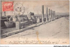 AEQP8-ALGERIA-0696 - Roman ruins of timgad - view of cardo maximus south