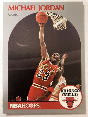 Michael Jordan 1990 1990-1991 HOOPS Card #65 (327) - Main Image