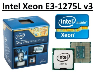 Intel Xeon E3-1275L v3 SR1T7 2,7 - 3,9 GHz, 8MB, 4 Core, Sockel LGA1150, 45W CPU