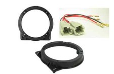 FRONT DOOR SPEAKER ADAPTORS 130MM CT25HD03 PC2-825 FOR HONDA CIVIC EP3 01-2006
