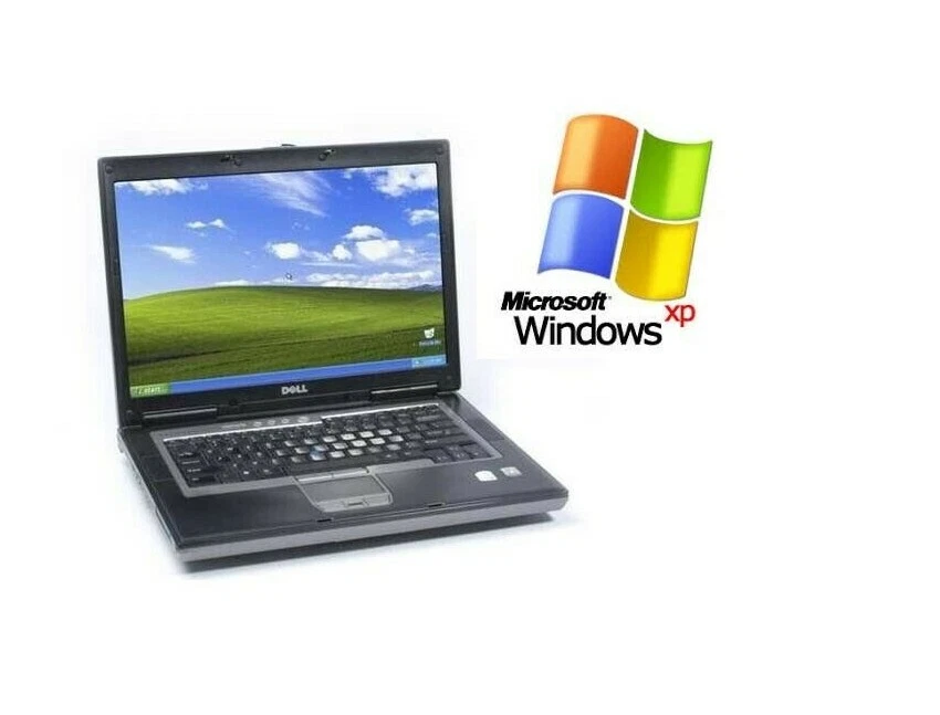 Dell D620 Windows XP Laptop Intel processor 80GB HDD DVD Wifi Serial Port FB - Image 2 of 2
