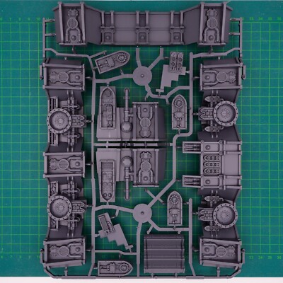 Kill Team Killzone Nightmare: Generatorum Hub Terrain #16207
