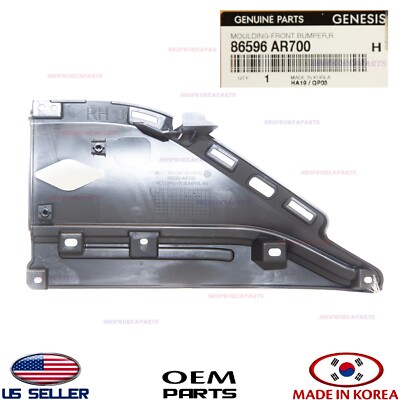 Genuine Front Bumper Lower Grille Mounting RIGHT Passenger