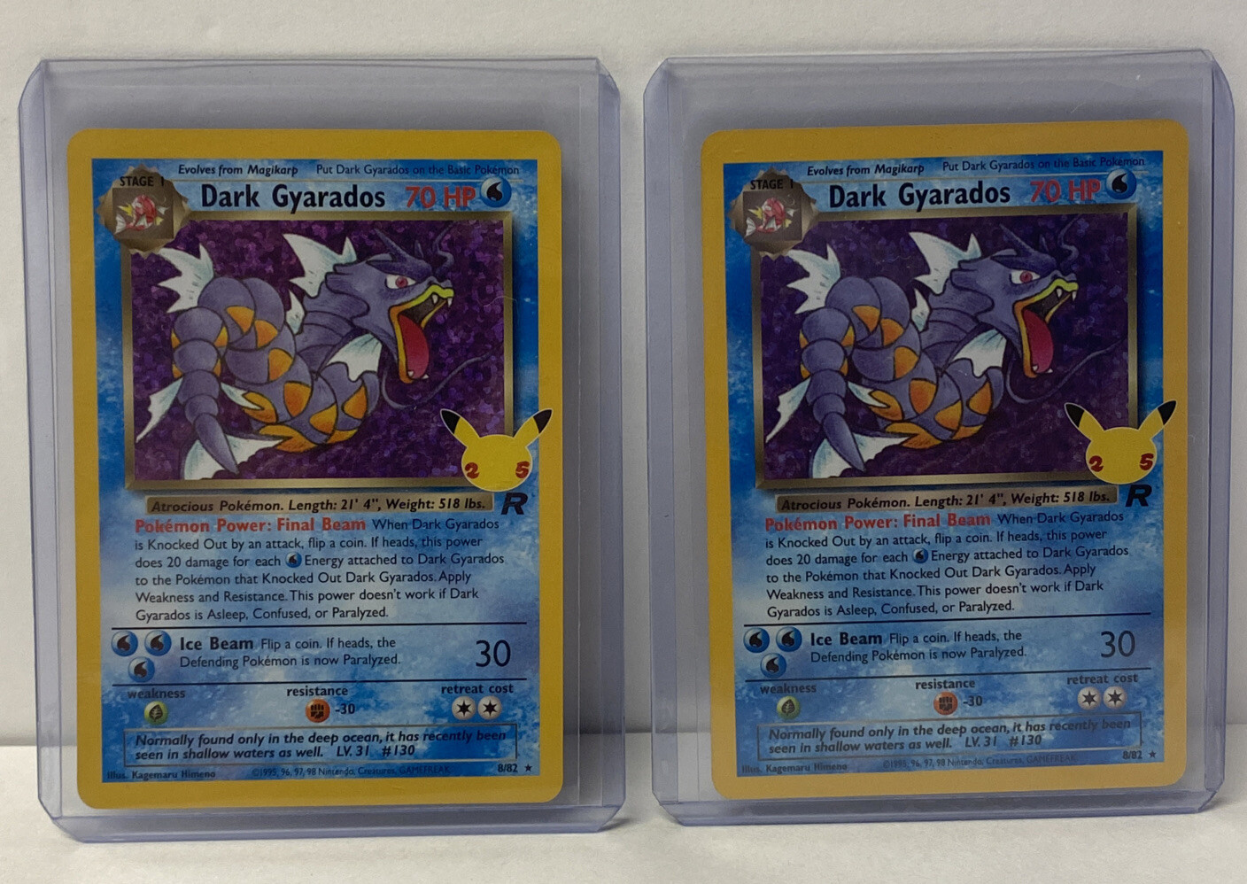Pokémon TCG Dark Gyarados Holo Rare 8/82 Team Rocket | Near Mint