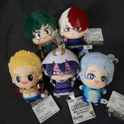 My Hero Academia Chibi Plush Mascot Chain vol.6 14cm Full Complete set Bandai