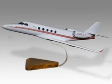Gulfstream G150 Asia Jet Desk Wood Airplane New Model Small Scale 1/72