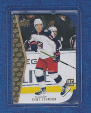 2022-23 Upper Deck Hockey # RDT-4 Kent Johnson Retro Die-cut Rookie
