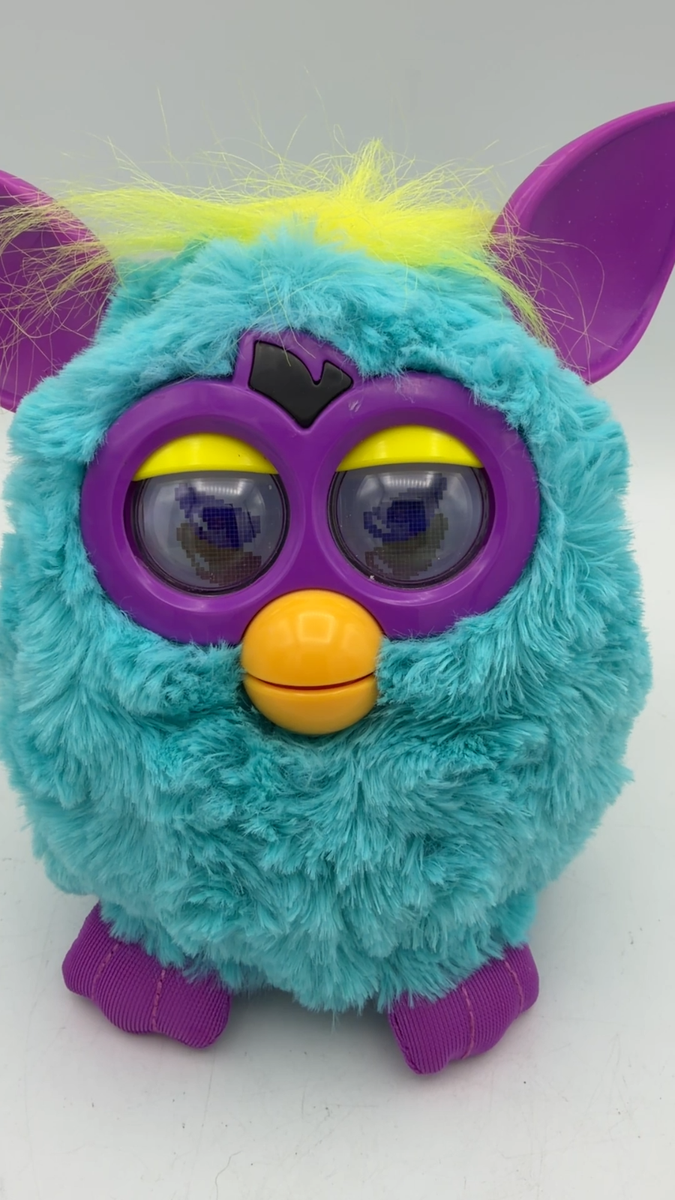 2012 Furby PA-282 Blue, Purple, Yellow Hair Works | eBay