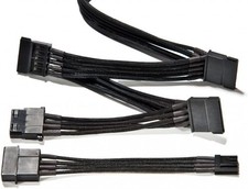 Be Quiet! CM-30750 0.7m SATA 15-Pin Molex (4-Pin) Black Dark Power Pro 8-