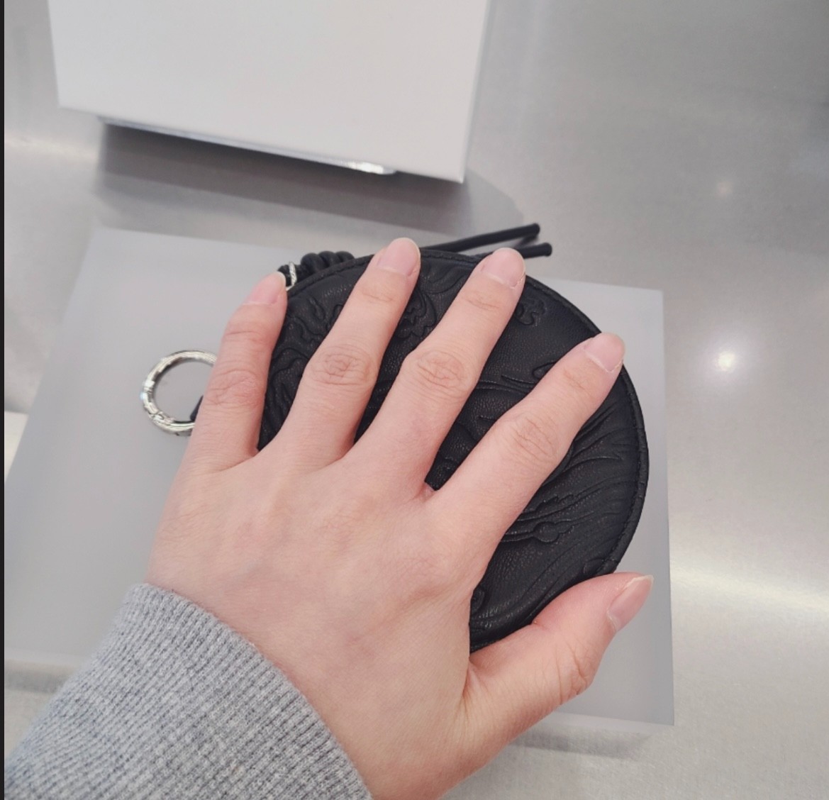BTS Card Holder Black Weverse SOLD OUT Rare Official In Hand