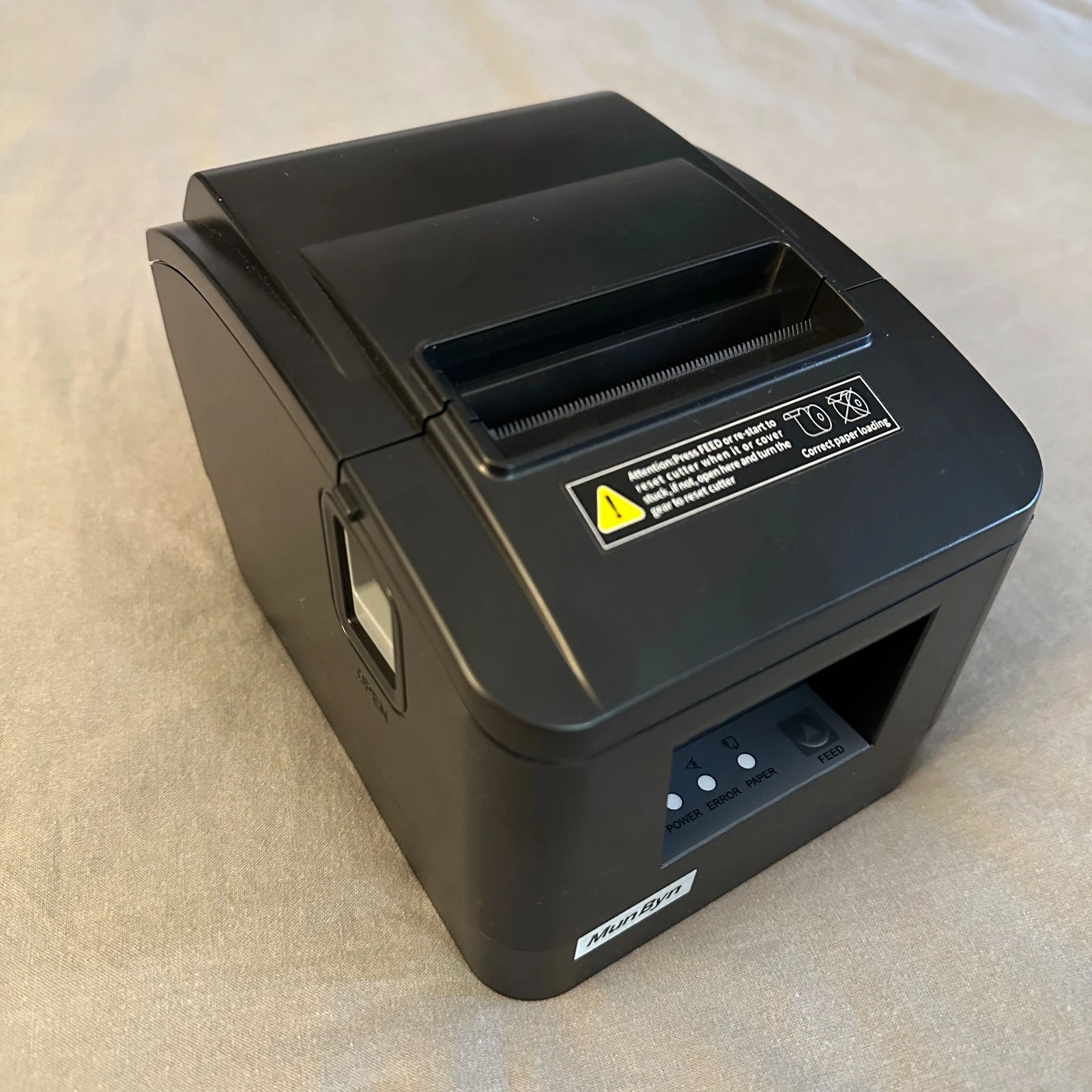 MunByn Thermal Direct Receipt Printer ITPP098 USB POS AutoCut 3-1/8" 80mm