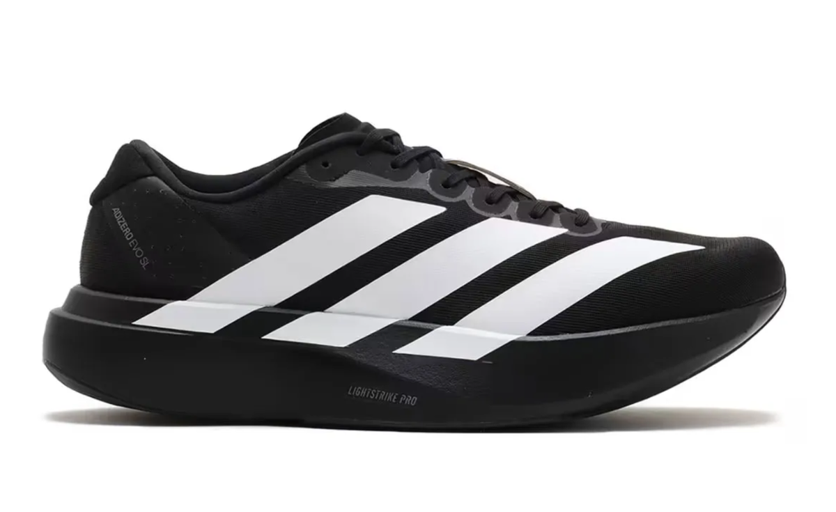 Adidas Adizero Evo SL Black White SZ 9-12 Men's JP7149 | eBay