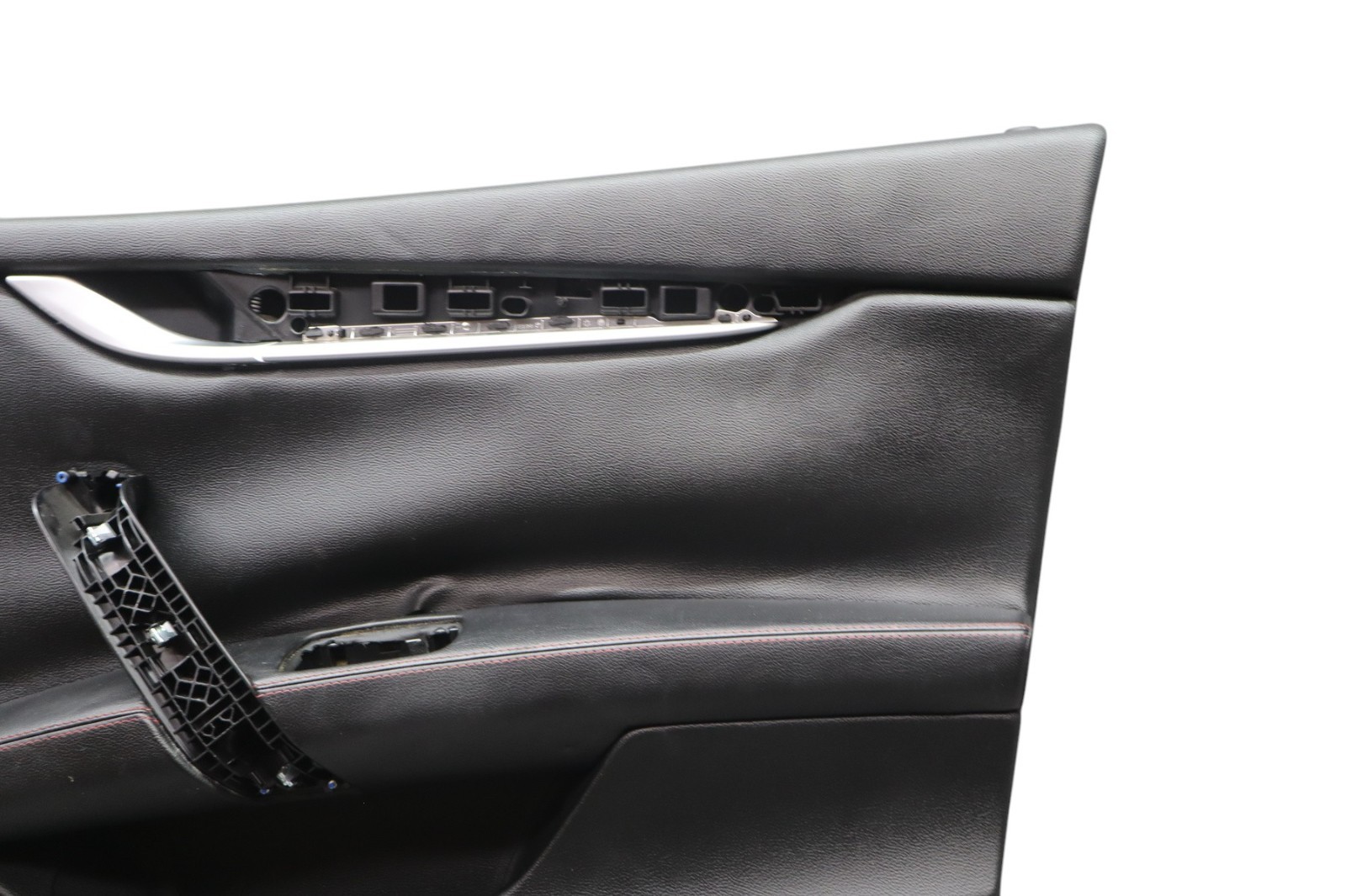 14-17 Maserati Ghibli Front Right Side Interior Door Panel Assembly Black OEM