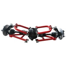 Go kart Rear Drive CV Axle Swing Arm Suspension Transimission Gearbox Rotor Hubs