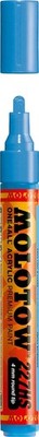 Acrylic Paint Marker 4mm Round Tip Refillable Shock Blue Middle 227.205