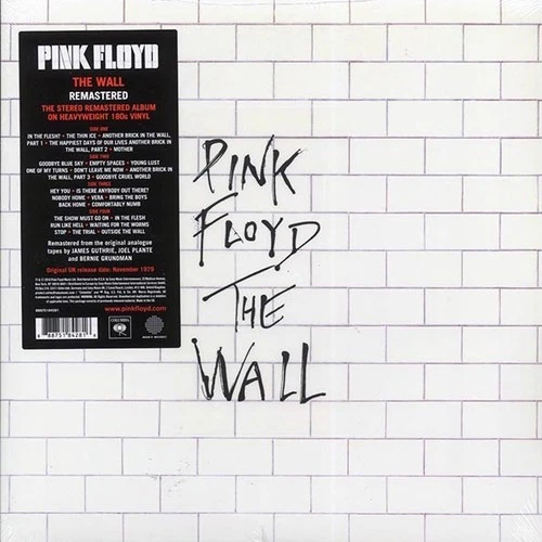 Pink Floyd	 The Wall	 Label: Pink Floyd Records Recorded: 1979 SS 2LPS