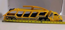 Semirremolque Hotwheels Streamliner II 2000 transportador amarillo Mattel