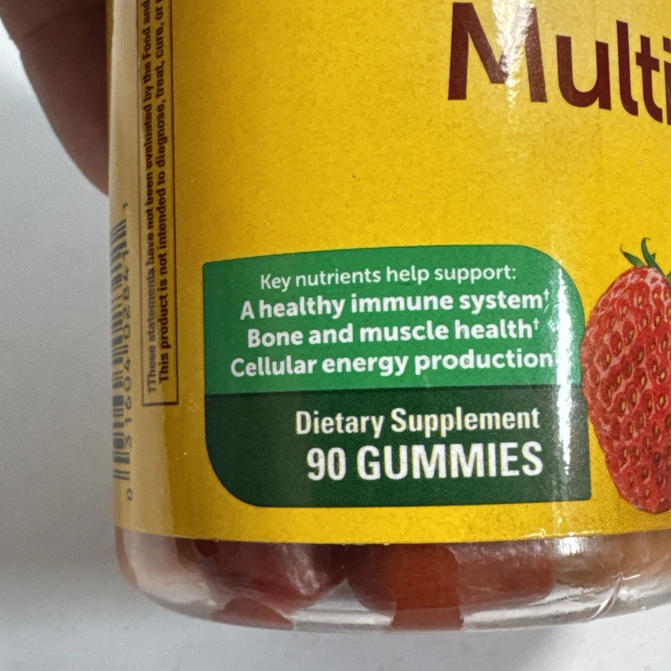 Nuevas gomitas multi hechas en la naturaleza para adultos nutricionales 90 quilates caducidad 11/2026 selladas Foto 2 de 4