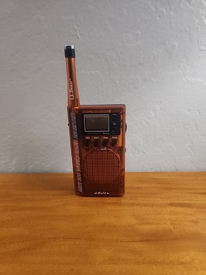 LL Bean Mini 300PE AM/FM Shortwave Radio Orange OPEN BOX / NEW