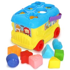 Playkidiz 6 inches x 9 x 5.5 inches, Red, Blue, Yellow, Green, Etc.