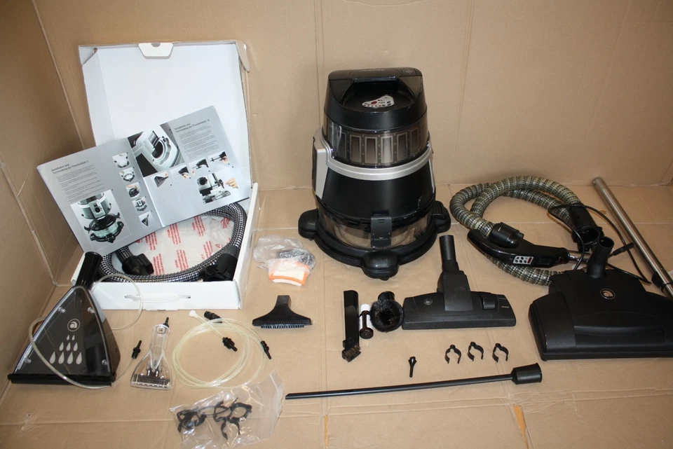 Roboclean 114F mit Elektrobürste und Sprüh-Extraktionskit gut.Zustand Orig.Foto - Bild 3 von 4