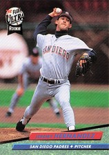 1992 Ultra #576 Jeremy Hernandez San Diego Padres