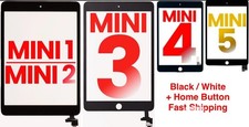 iPad Mini 1/2 /3 /4 /5 Touch Screen Digitizer Glass Replacement -Black / White