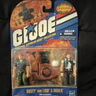 Hasbro G.I. Joe Real American Hero Dusty & Law & Order Spec Ed w/ Dog Guns