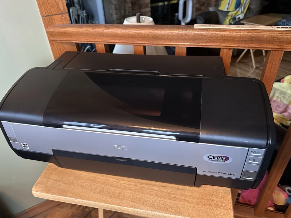 Epson Stylus Photo 1400 Wide-Format Color Inkjet for Parts, Powers On - Image 2 of 4