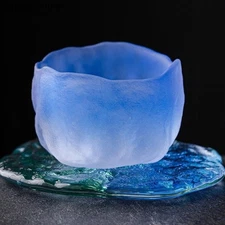 60ml Exquisitely Glacier Teacup Sake Cup Glazed Cup Tea-tasting Cup Teaware