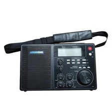 Grundig S450DLX Portable AM/FM Shortwave Field Radio With Shoulder Strap