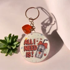 Diet Coke Key Chain