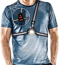 Outdoor Night Running Lights LED Chest Light Back Warning Light with Rechargeabl