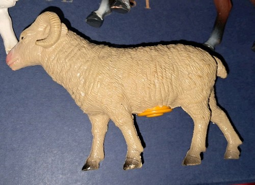 Boley Brown Bay Horse, Cows, Ram, Pig Makes Noise By Kenner - Picture 3 of 10