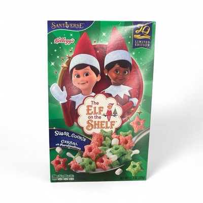 Limited Edition ELF on A SHELF Holiday/Christmas Breakfast Cereal 11.3oz 2 Boxes