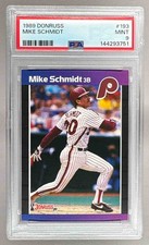 144293751 Mike Schmidt 1989 Donruss #193 PSA 9