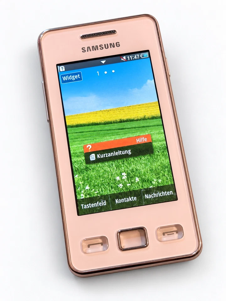 SAMSUNG GT-S5260 weiß ohne Akku UNGETESTET DEFEKT #44, Foto 1 von 5
