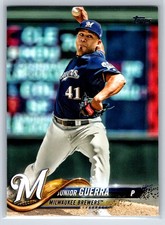 2018 Topps Update #US138 Junior Guerra Milwaukee Brewers