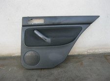 Türverkleidung hinten rechts VW Golf 4 Bora Verkleidung schwarz Holz