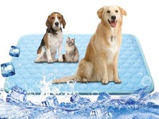Upgraded Self-Cooling Mat for Dogs  Cats - Thicken Washable, Non-Toxic, Fold...