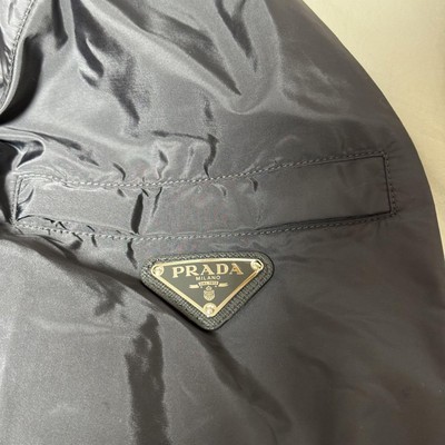 2017S Prada Triangle Logo Nylon Jacket | eBay
