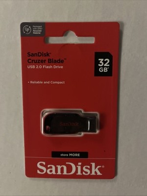 SanDisk Cruzer Blade USB 32GB Flash Drive SDCZ50-032G-A11