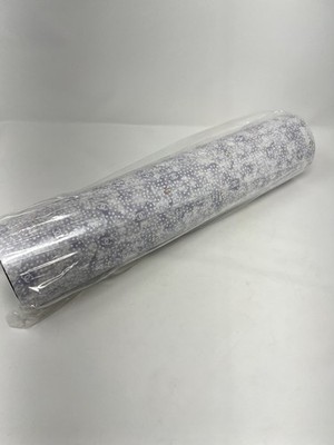 Chanel Vintage Holiday 2005 CC Logo White Silver Gift Wrapping Paper Roll 18 