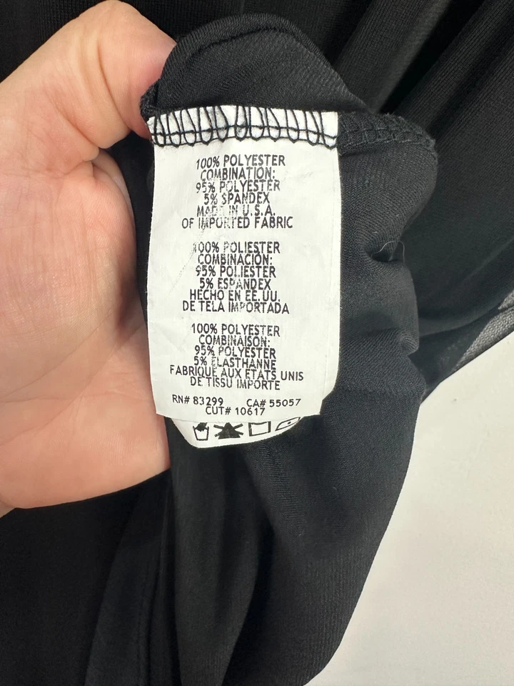 Vestido Tiana B Negro Adornado Cuello Sin Mangas Cambio 14 Cuentas Cóctel Fiesta Foto 4 de 4