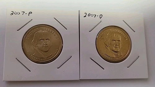 Photo of a 2007-P Jefferson Nickel from an eBay listing that sold on Jul 23, 2026