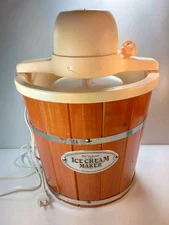 Electric Ice Cream Maker - Old Fashioned Soft Serve Ice Cream Machine Makes Froz