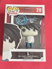 Funko! Death Note: L #218 Firmado Alessandro Juliani JSA Envío Gratis/Armadura Pop